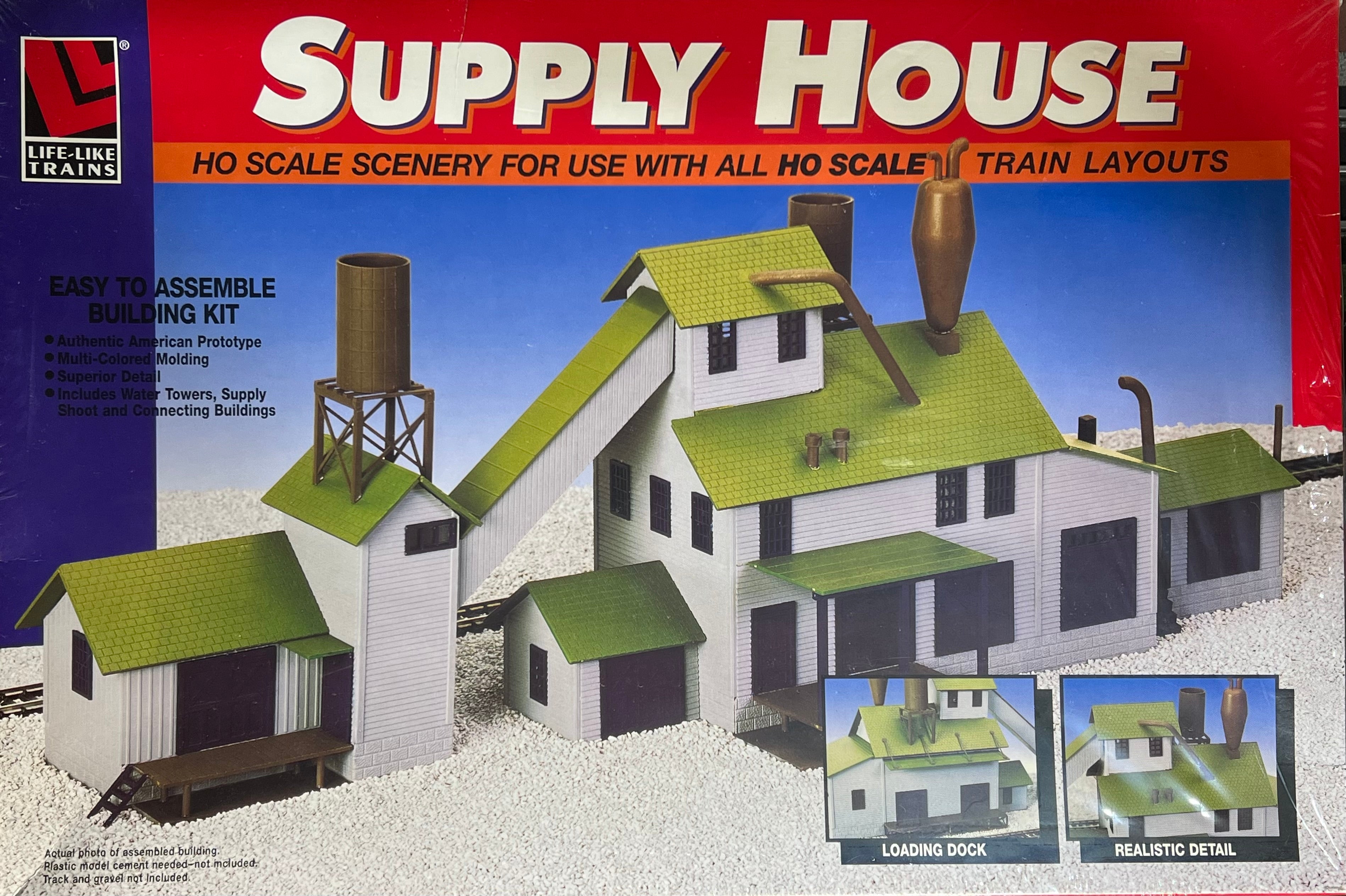 thumbnail interactive-video image 1 of S Scale Wooden Company House Kit - 1:64 Scale Unassembled Model Building By Perplexing Puzzles Plus 1 of 6