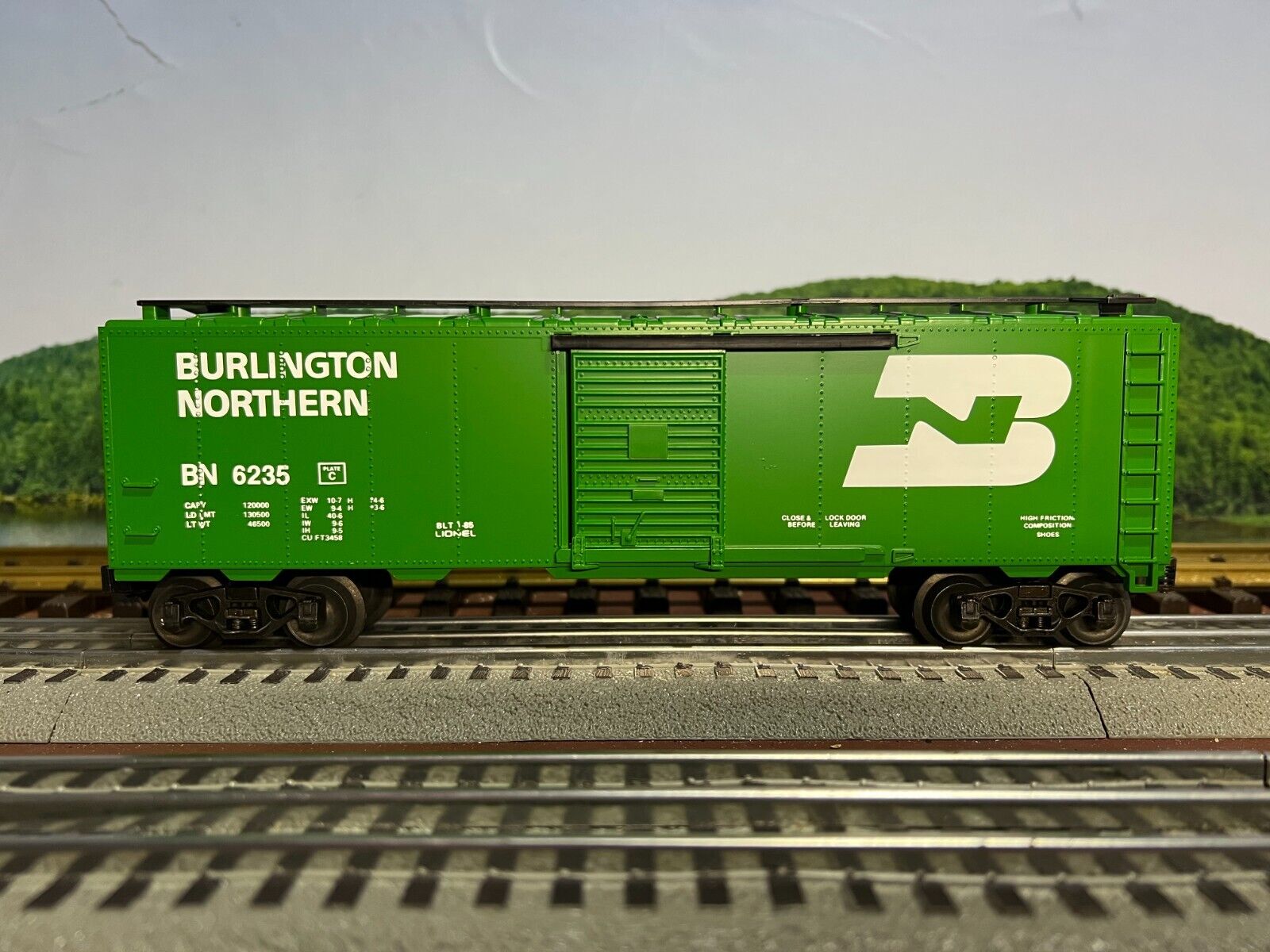 O Scale Lionel 6-6235 Burlington Northern Standard 'O' 40