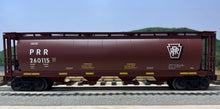 Load image into Gallery viewer, O - MTH RailKing 30-75522 Pennsylvania 4-Bay Cylindrical Hopper PRR260112 O11389
