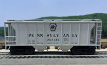 Load image into Gallery viewer, O Scale - MTH Premier 20-97106 Pennsylvania PS-2 Covered Hopper #257128 O11616
