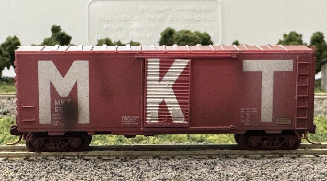 N Scale - MTL 07344080 MKT (Factory Weathered) 40'Single Door Boxcar N11698
