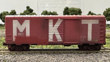 Load image into Gallery viewer, N Scale - MTL 07344080 MKT (Factory Weathered) 40&#39;Single Door Boxcar N11698
