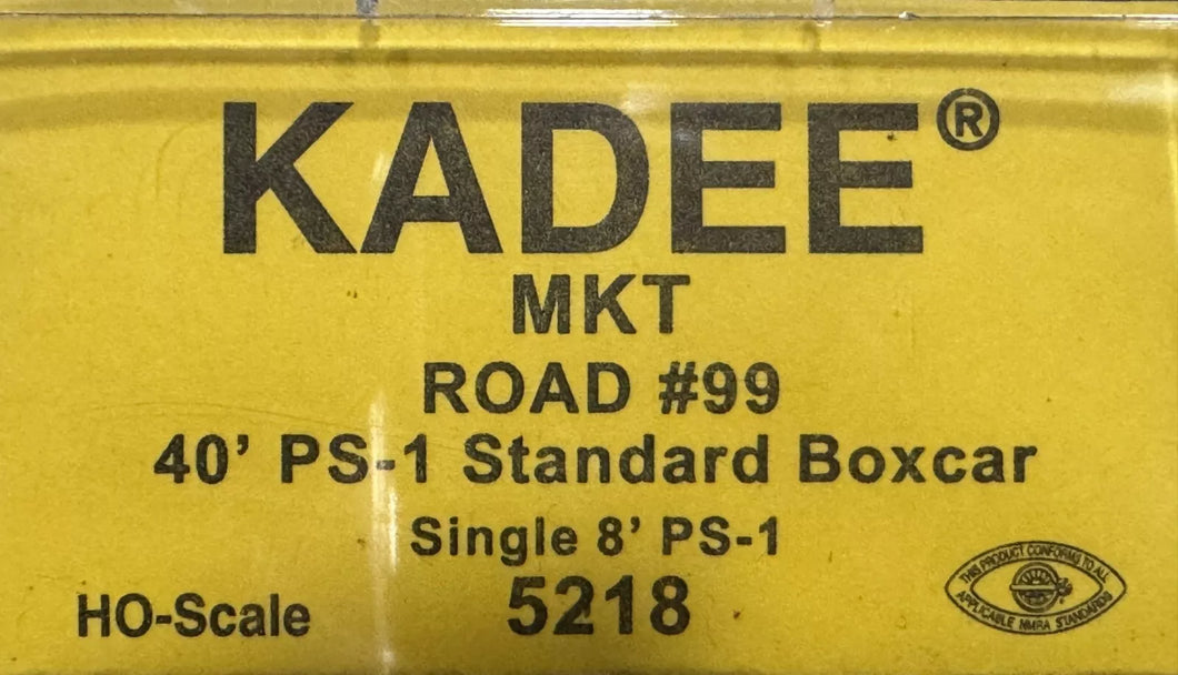 HO Scale - Kadee 5218 MKT 40' PS-1 Single Door Boxcar MKT99 HO11713