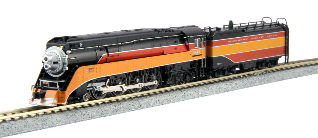N Scale - Kato 126-0307 Southern Pacific GS-4 Steam Locomotive (DC) #4449 N10746