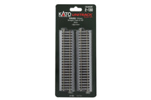 Load image into Gallery viewer, HO Scale - Kato 2-130 Unitrack 6-7/8"174mm (174mm) Straight Track (4 Pcs) HO15177
