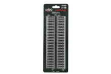 Load image into Gallery viewer, HO Scale - Kato 2-150 Unitrack 9-3/4" 246MM Straight Track (4-Pack) HO15083

