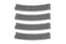 Load image into Gallery viewer, HO Scale - Kato 2-210 Unitrack R550-22.5° (5/8"-22.5°) Curved Track (4 pcs) HO15130
