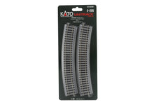 Load image into Gallery viewer, HO Scale - Kato 2-220 Unitrack R610-22.5° (R24"-22.5°) Curved Track (4 Pcs) HO15131
