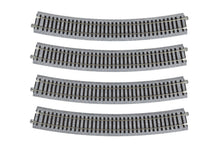 Load image into Gallery viewer, HO Scale - Kato 2-240 Unitrack R730 - 22.5 CurveTrack (4 Pcs) HO15184
