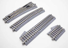 Load image into Gallery viewer, HO Scale - Kato 2-851 Unitrack #4 Electric Turnout (Right) HO15182
