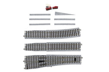 Load image into Gallery viewer, HO Scale - Kato 2-860 Unitrack #6 Electric Turnout (Left) HO15132
