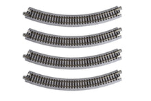 Load image into Gallery viewer, N Scale - Kato 20-100 N R249-45 CURVED TR. 4EA (9 3/4-45d) N11442
