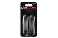 Load image into Gallery viewer, N Scale - Kato 20-121 N R315-15 Curved Track (4 ea) (12 3/8-15d) N11459
