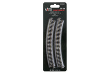 Load image into Gallery viewer, N Scale - Kato 20-130 N R348-30 Curved Track (4 ea) (13 3/4-30d) N11440
