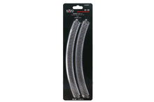 Load image into Gallery viewer, N Scale - Kato 20-132 N R348-45 Curved Track (4 ea) (13 3/4-45d) N11439
