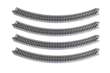 Load image into Gallery viewer, N Scale - Kato 20-132 N R348-45 Curved Track (4 ea) (13 3/4-45d) N11439
