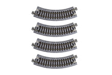 Load image into Gallery viewer, N Scale - Kato 20-176 N 117mm (4 5/8″) Radius 45º Curve Track [4pcs] N11457
