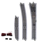 Load image into Gallery viewer, N Scale- N Electric Right Hand Turnout, #4 N11431
