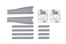 Load image into Gallery viewer, N Scale - Kato 20-874 N V15 – Double Track set for Station N11474
