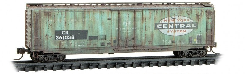 N Scale - MTL 03245600 Conrail 50' Plug Door Boxcar (Weathered) CR361038 N11122