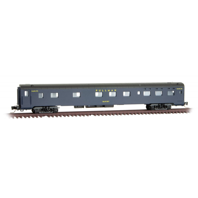 Z Scale - MTL 55000240 Norfolk & Western 83' Smoothside Sleeper 