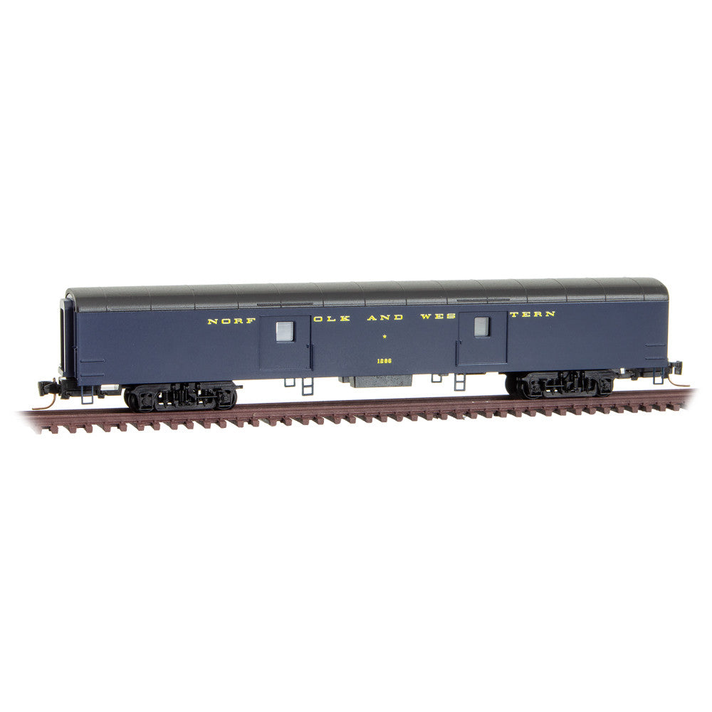 Z Scale - MTL 55300240 Norfolk & Western 70' Baggage Car #1286 Z11217