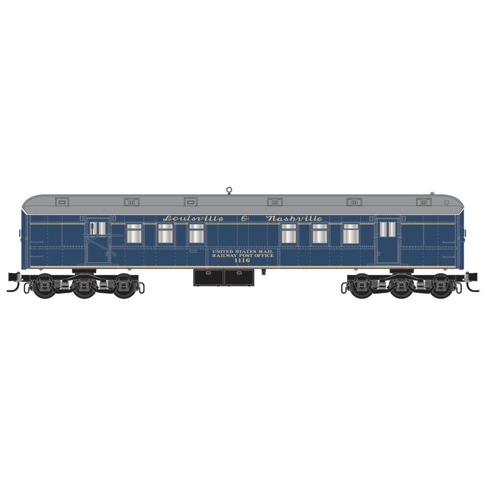N Scale - MTL 14051570 L & N 60' RPO Heavyweight Passenger Car #1116 N11199