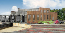Load image into Gallery viewer, HO Scale - Walthers Cornerstone 933-2901 3 Stall Engine House Addition Kit HO12033
