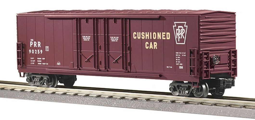 O Scale - MTH RailKing 30-7452 PRR 50' Double Door Plugged Boxcar #90259 O12171