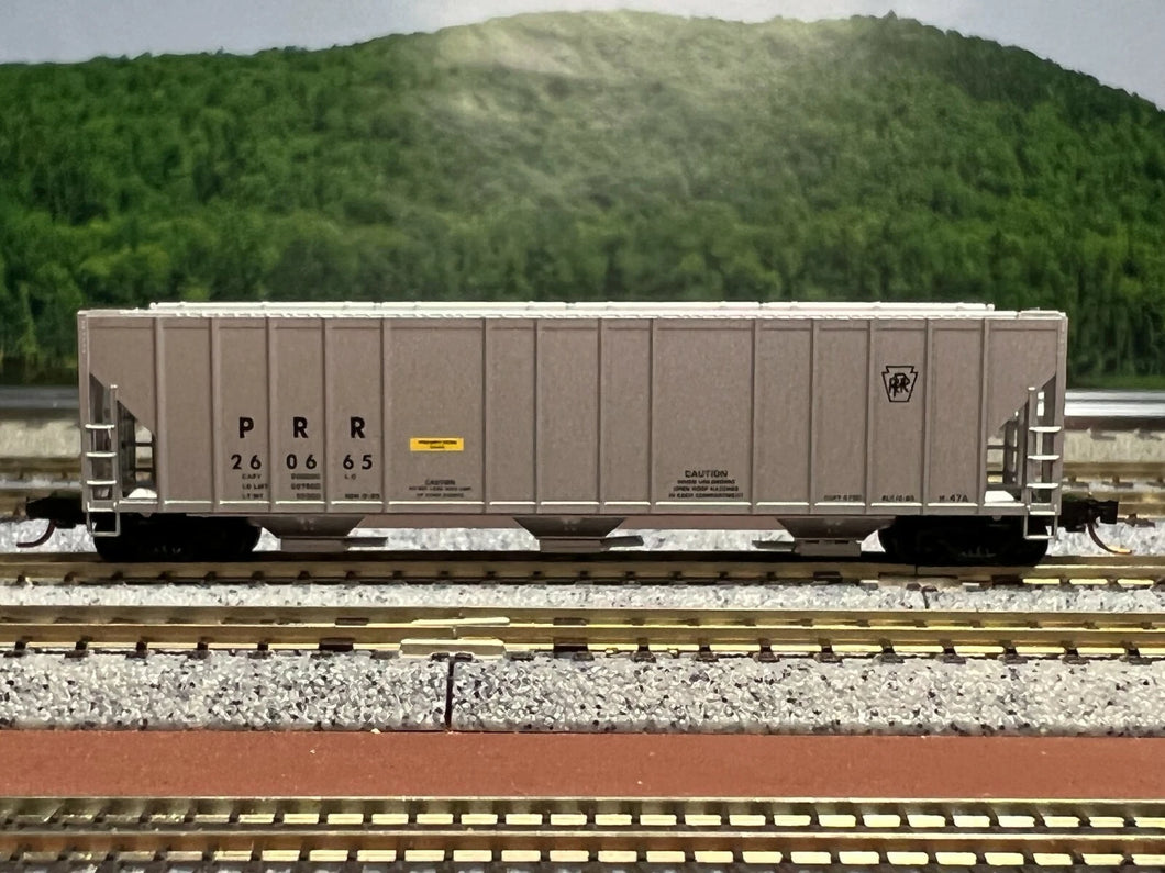 N Scale - MTL 09900100 Pennsylvania Railroad Evans 3-Bay Covered Hopper PRR 260665 N6241