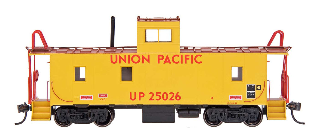 HO - Intermountain CCS1067-17 Union Pacific Late CA-3 Caboose UP25020 HO9610