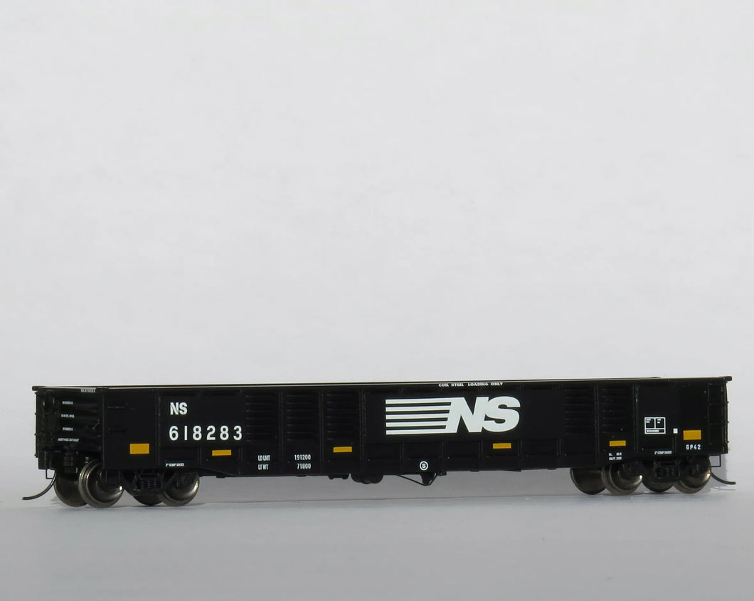 N Scale - Trainworx 25213-12 Norfolk Southern 52' Gondola NS618283 N8473