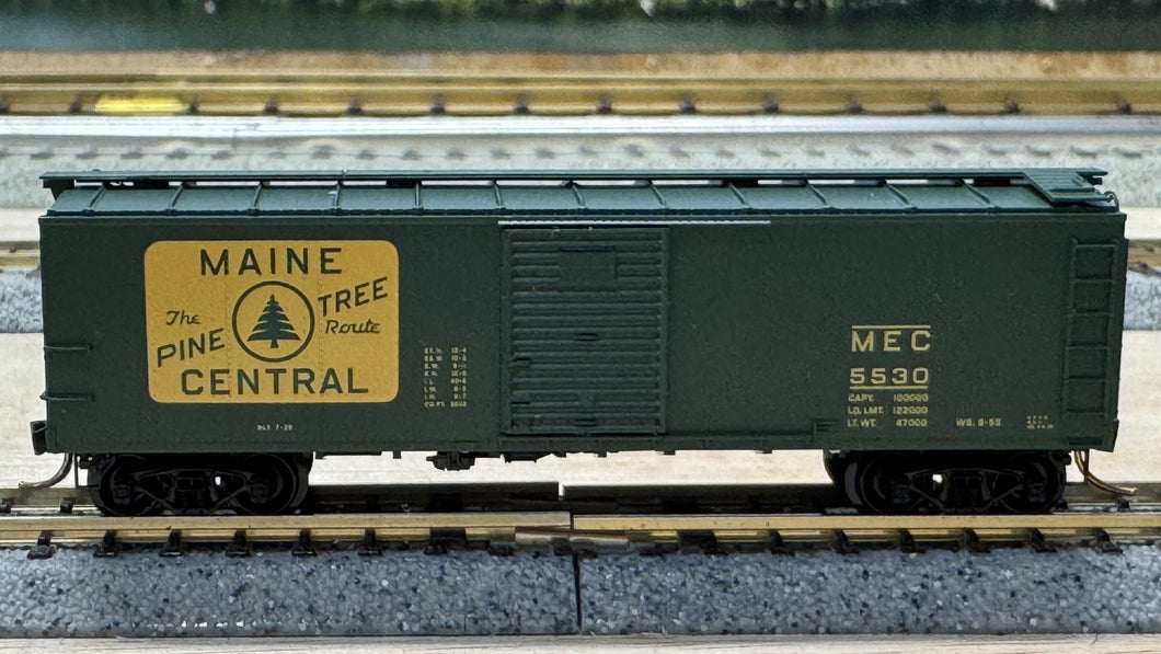 N Scale - MTL 120040 Maine Central 40' Single Door Boxcar MEC5530 N11285