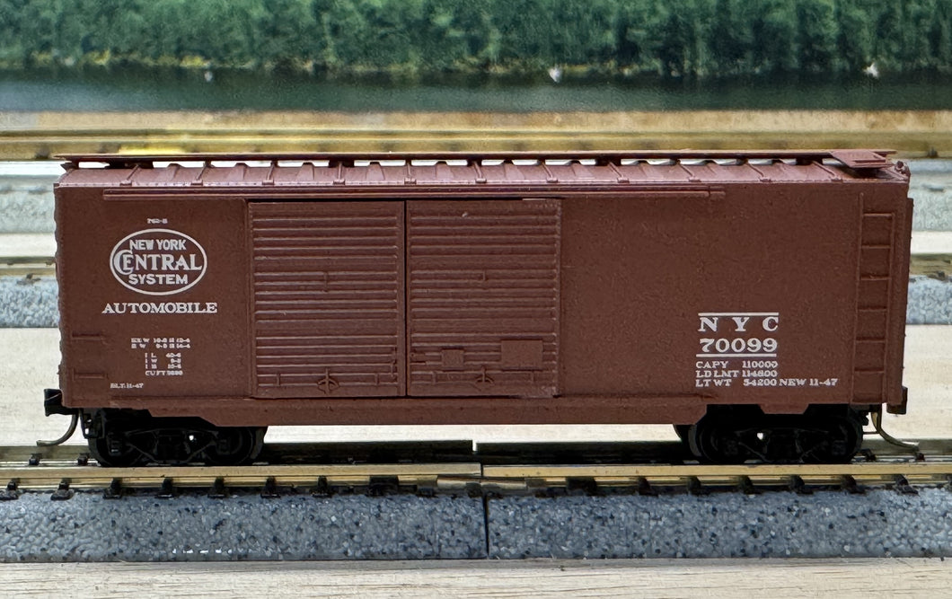 N Scale - MTL 23160 New York Central 40' Double Door Boxcar NYC70099 N11371