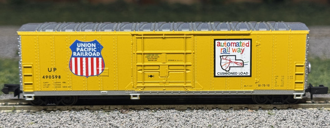 N Scale - Atlas 33701 Union Pacific 50' Single Door Boxcar #490598 N736