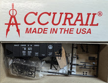 Load image into Gallery viewer, HO - Accurail 2655 Baltimore &amp; Ohio USRA 55 Ton Hopper Kit B&amp;O321462 HO11920
