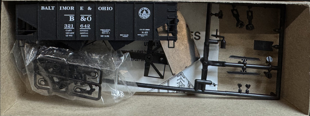 HO - Accurail 2655 Baltimore & Ohio USRA 55 Ton Hopper Kit B&O321462 HO11920