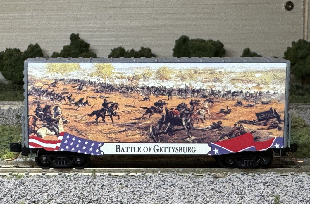 N Scale - MTL 10100708 Civil War - Gettysburg 40' Hy-Cube Boxcar #8 N11949
