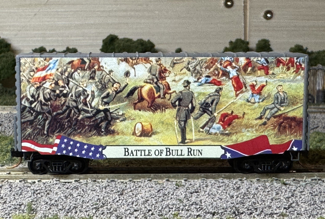 N Scale - MTL 10100702 Civil War - Bull Run 40' Hy-Cube Boxcar #2 N11945