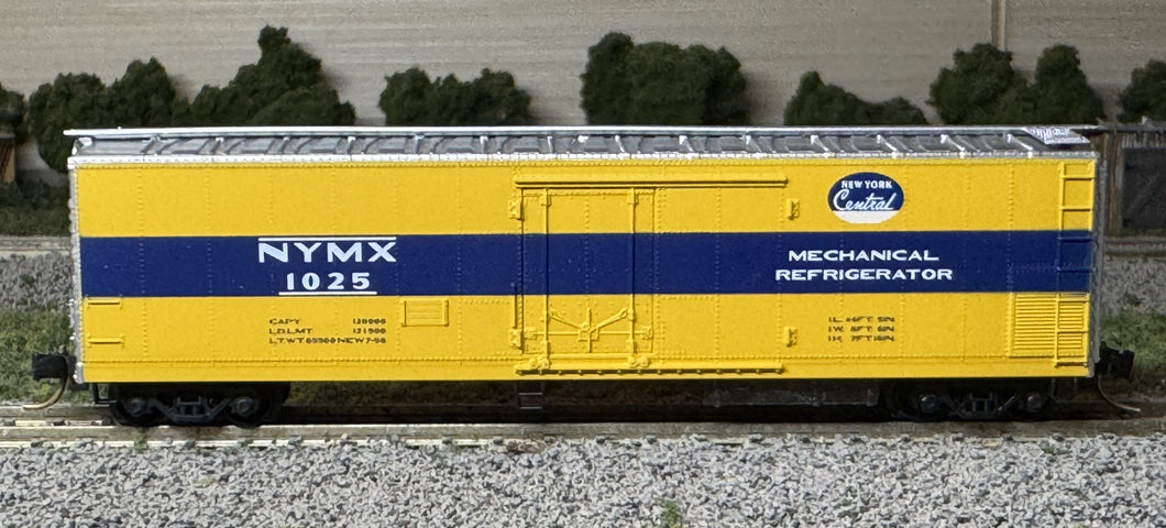 N Scale - MTL 69080 New York Central Rivet Side Mechanical Reefer NYMW1025 N11970