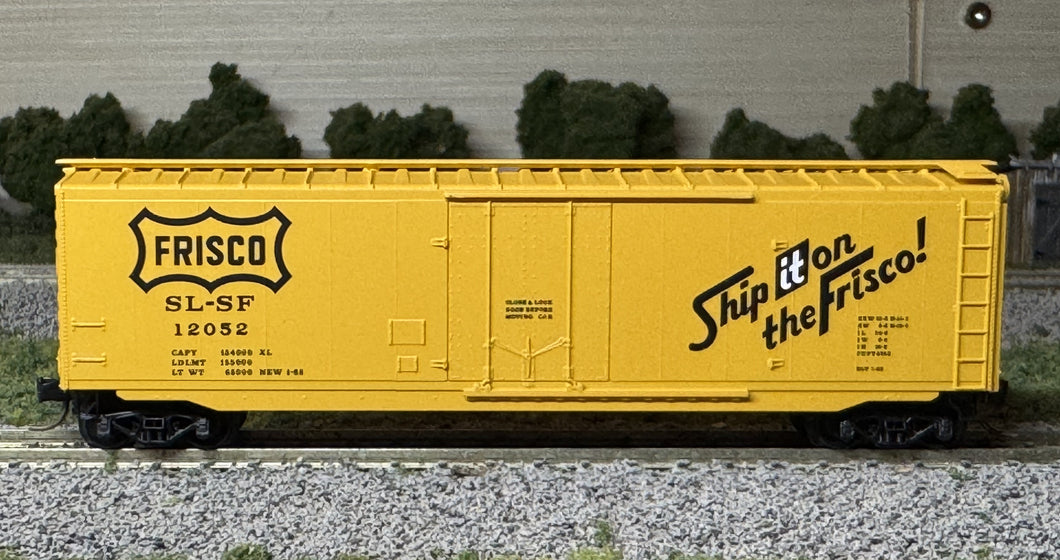 N Scale - MTL 32060 FRISCO 50' Plug Door Standard Boxcar SL-SF12052 N11982