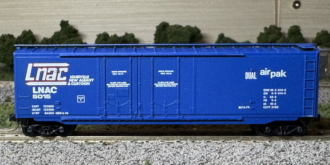 N Scale - Kadee 36050 LNAC 50' Double Plug Door Boxcar LNAC5015 N11999