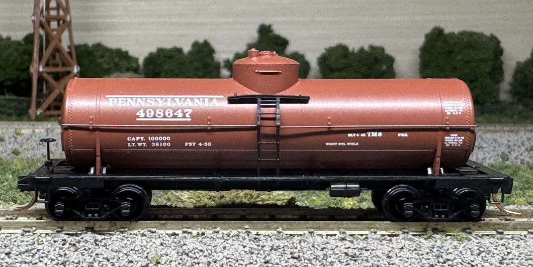 N Scale - MTL 06500230 Pennsylvania 39' Single Dome Tank Car #498647 N12018