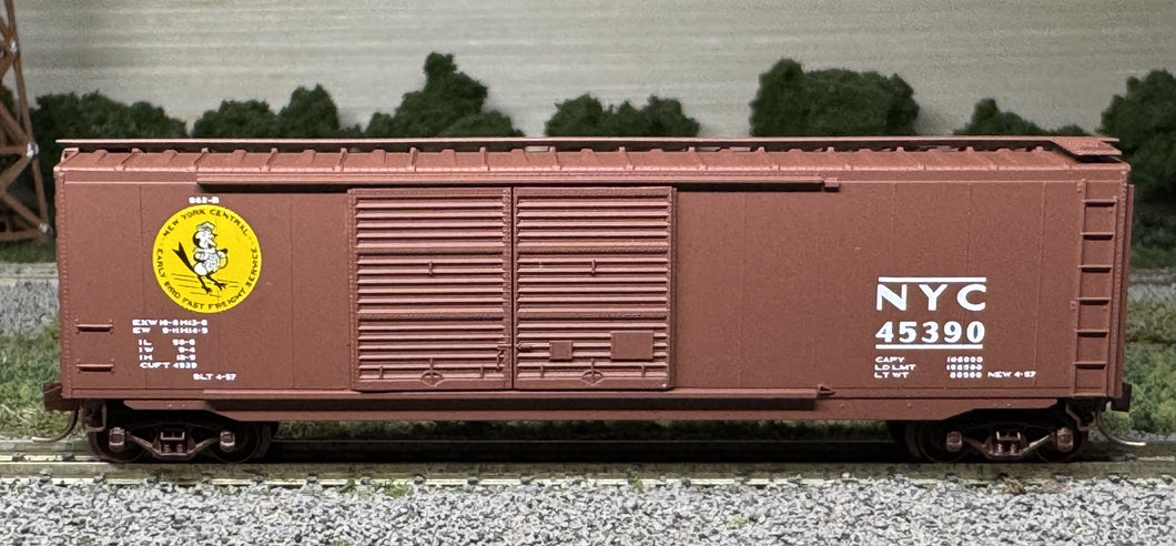 N Scale - MTL 34220 New York Central 50' Double Door Boxcar NYC45390 N12028