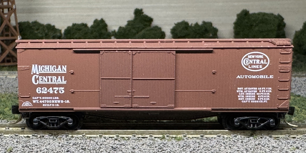 N Scale - MTL 43060 Michigan Central 40' Wood Sheathed Boxcar #62475 N12022