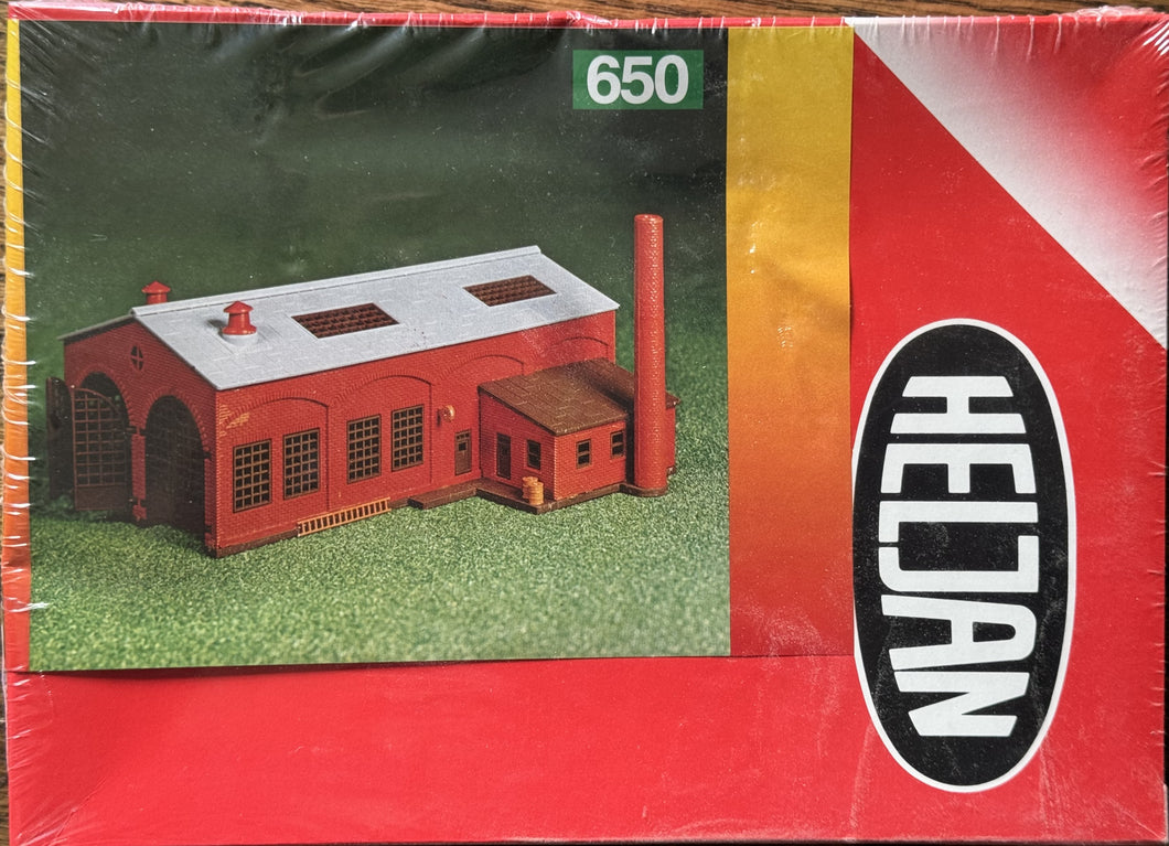 N Scale - HELJAN 650 2 Stall Engine House N12069