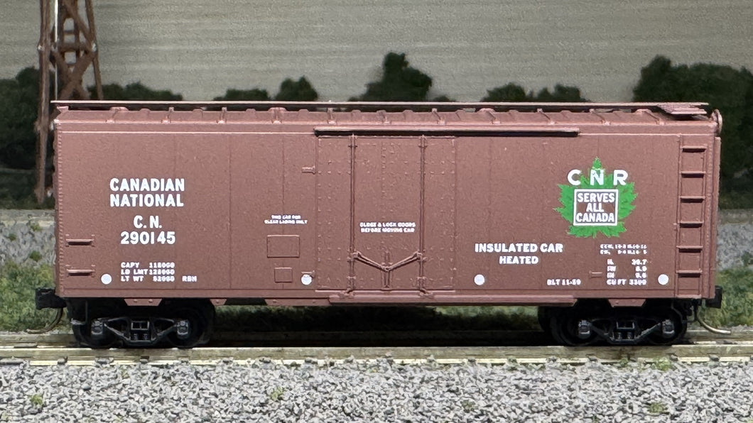 N Scale - MTL 21120 Canadian National 40' Plug Door Boxcar CN290145 N12115