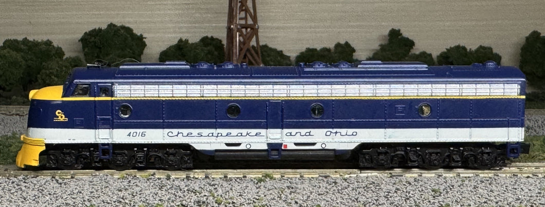 N Scale - Life-Like 09795 Chesapeake & Ohio E7A Diesel Locomotive #4016 N12311