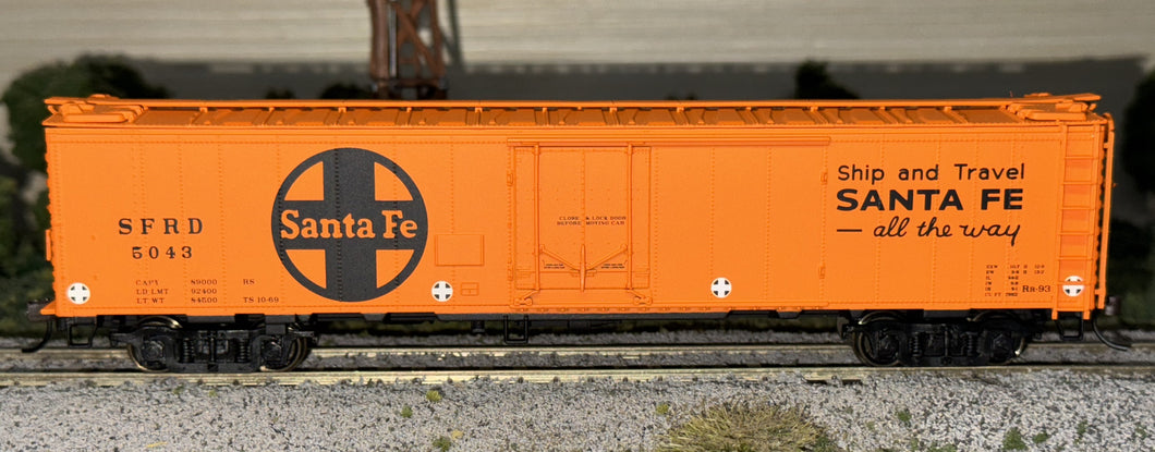 HO-Walthers 932-26248 Santa Fe 50' REA Express Reefer (1 Car from 2 pk) SFRD5043 HO12669