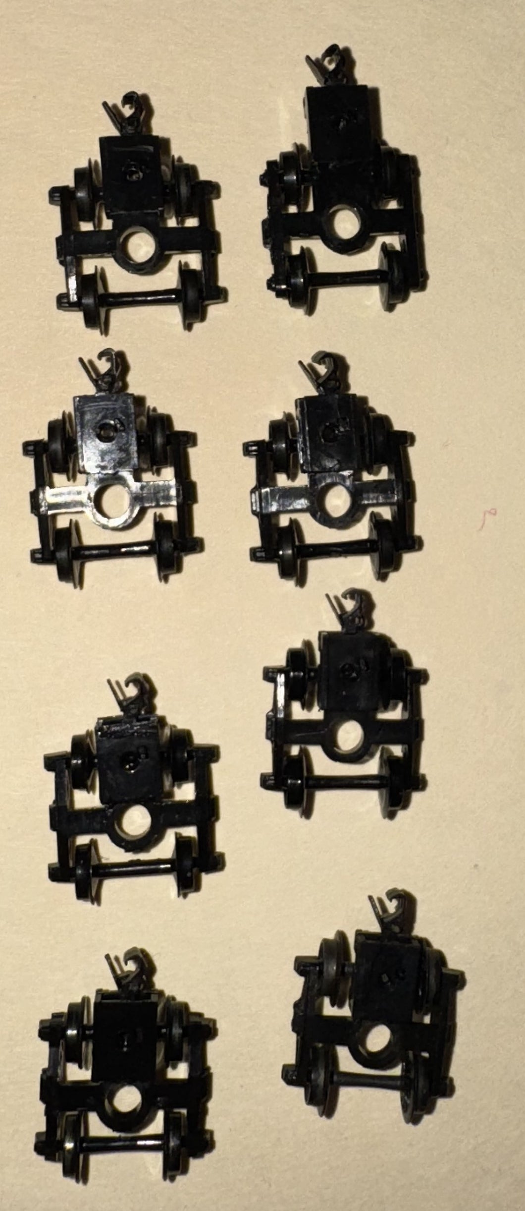 N Scale - Unknown Brand of Knuckle Couplers (4 Pair) N12720